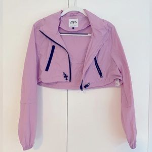 Zara Cropped Windbreaker